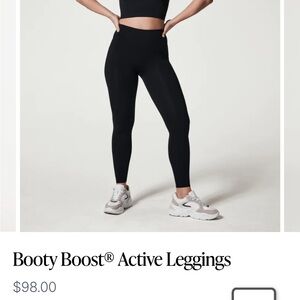 SPANX Booty Boost Active Leggings New With Tags Size Medium